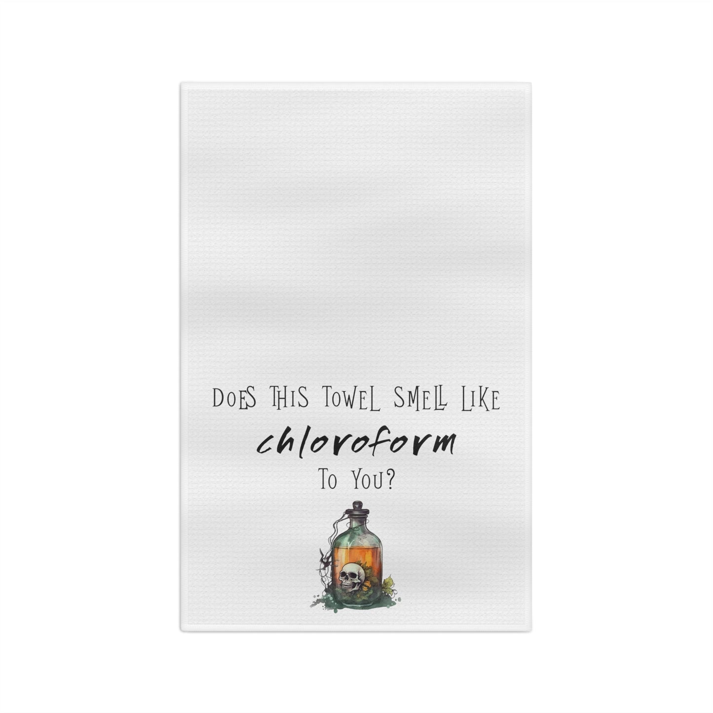 Does This Towel Smell Like Chloroform To You? Soft Tea Towel