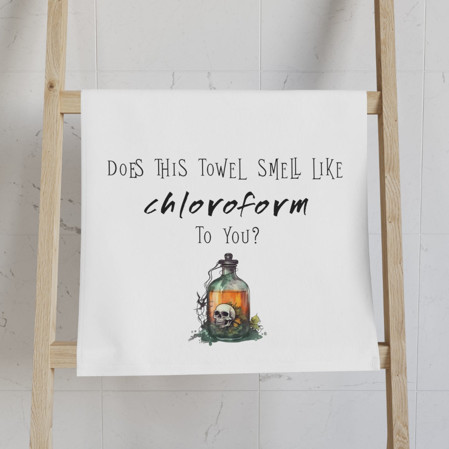 Does This Towel Smell Like Chloroform To You? Soft Hand Towel T00069