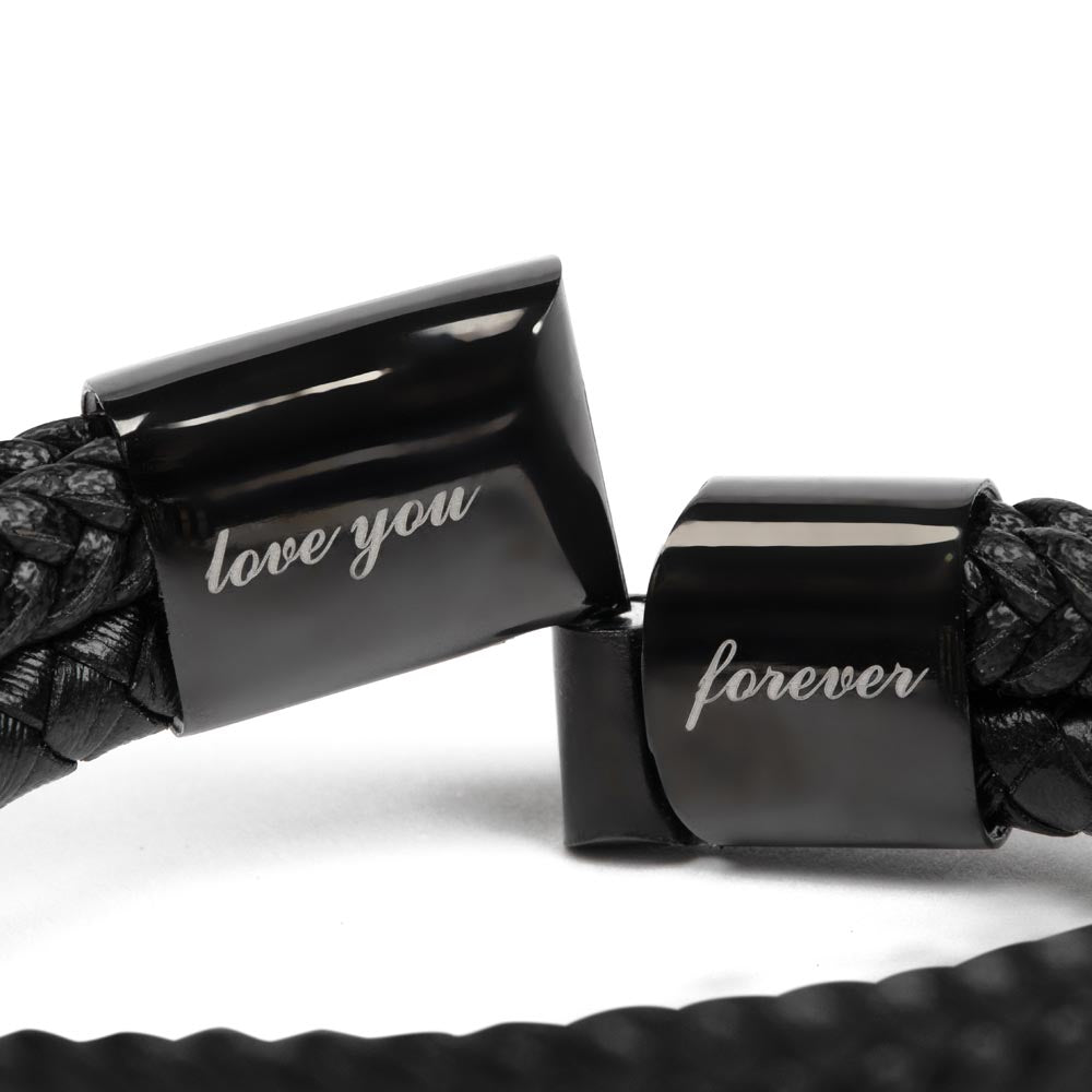 Gift for Son From Mom - Embarking Love You Forever Bracelet