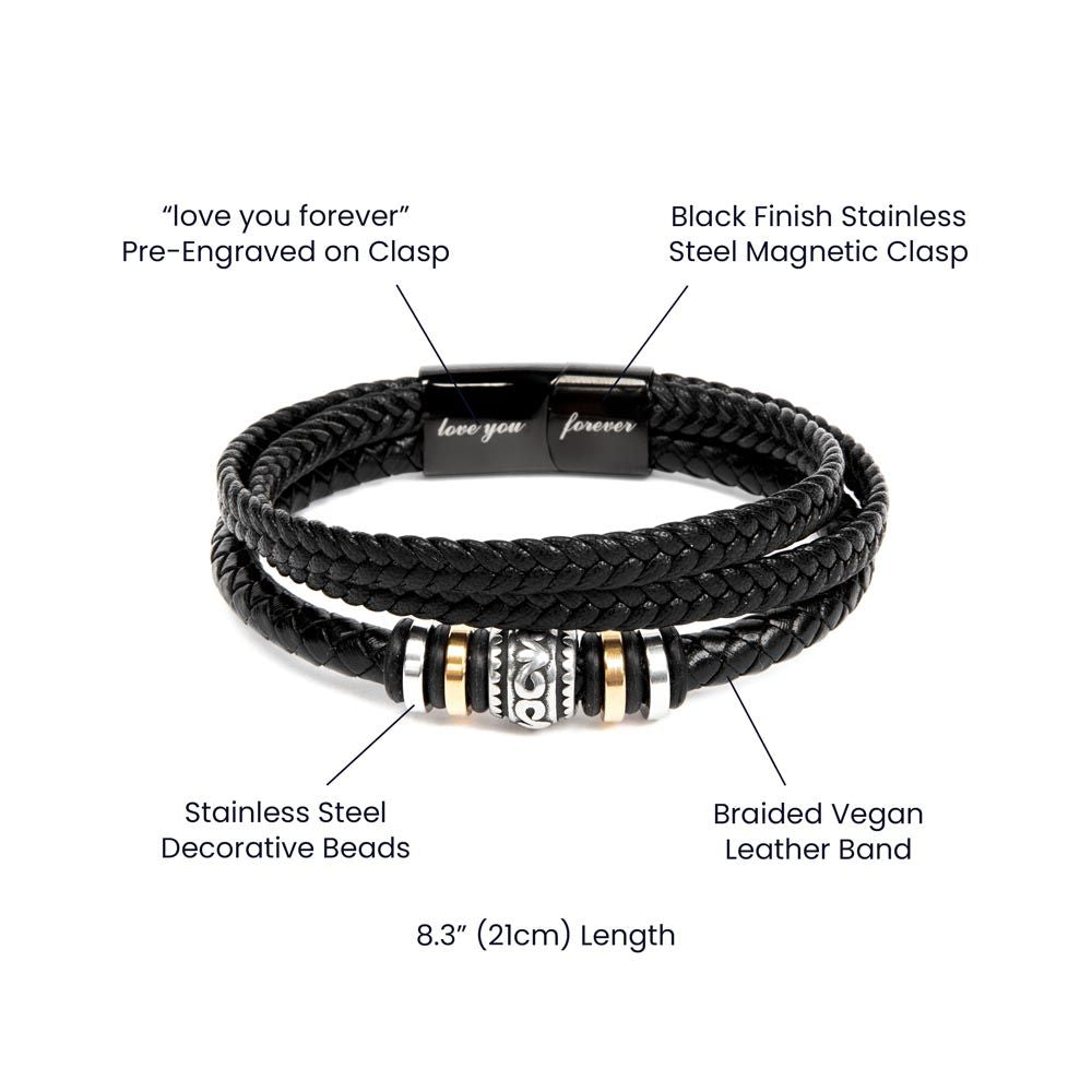 BULK: Love You Forever Bracelet - Romantic Him