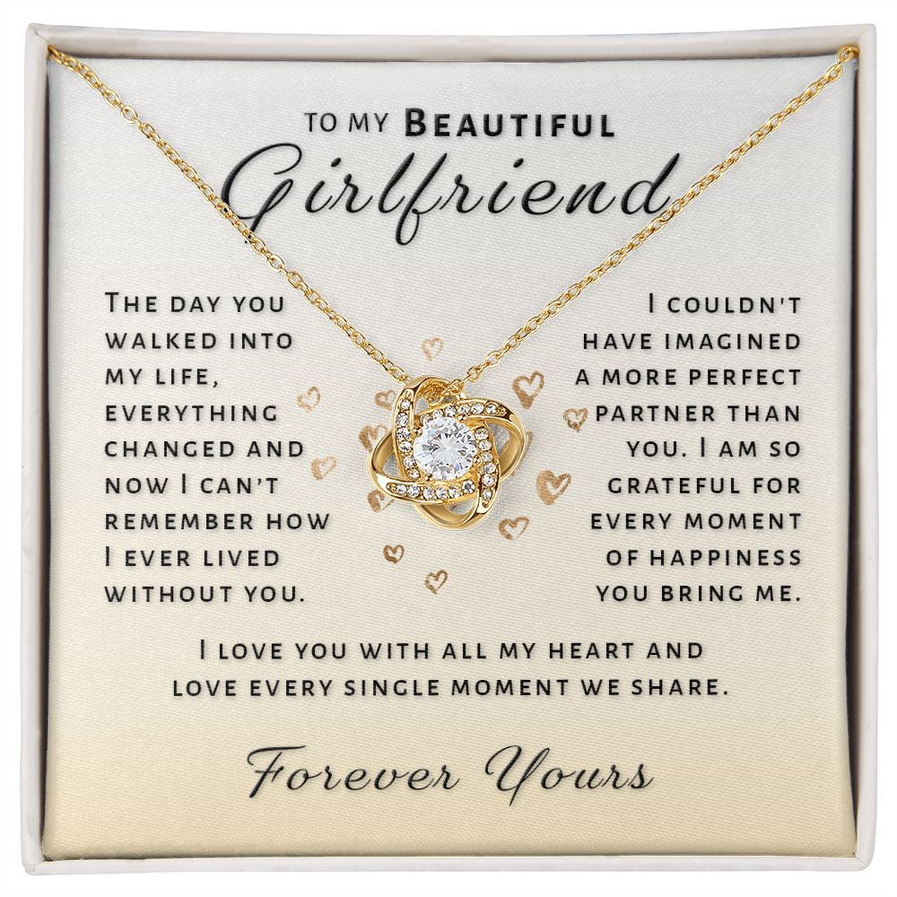 Gift For Girlfriend - Perfect Partner Love Knot Necklace