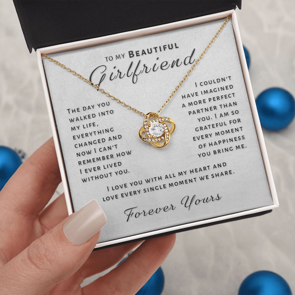 Gift For Girlfriend - Perfect Partner Love Knot Necklace