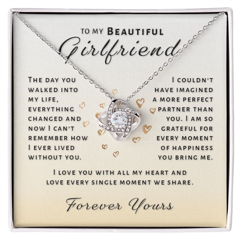 Gift For Girlfriend - Perfect Partner Love Knot Necklace