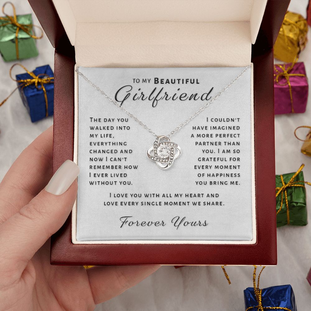 Gift For Girlfriend - Perfect Partner Love Knot Necklace