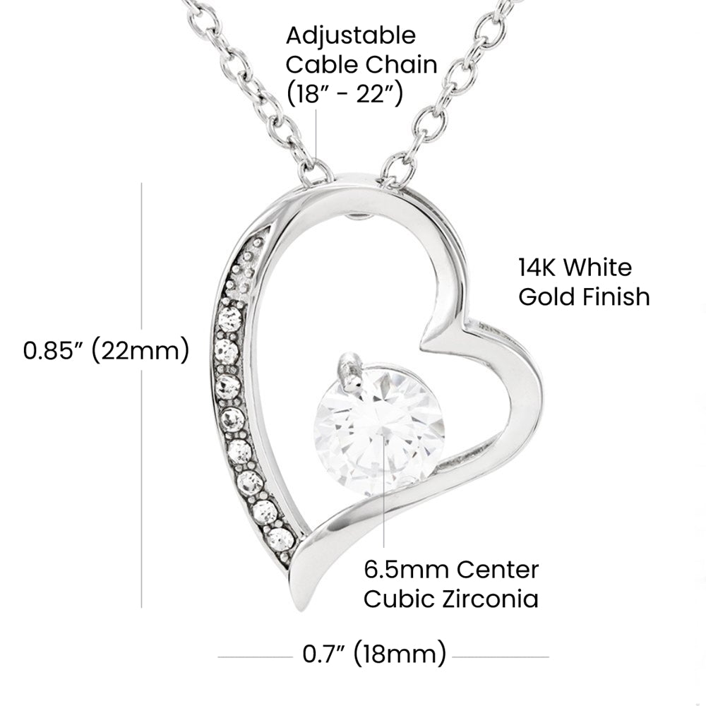 Gift For Wife - My Last Breath Forever Love Necklace