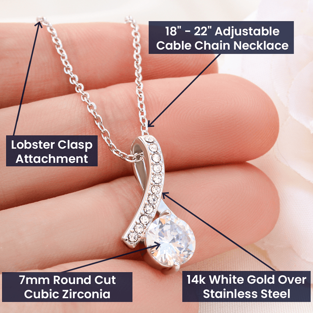 Gift For Future Wife - You Complete Me Alluring Beauty Necklace