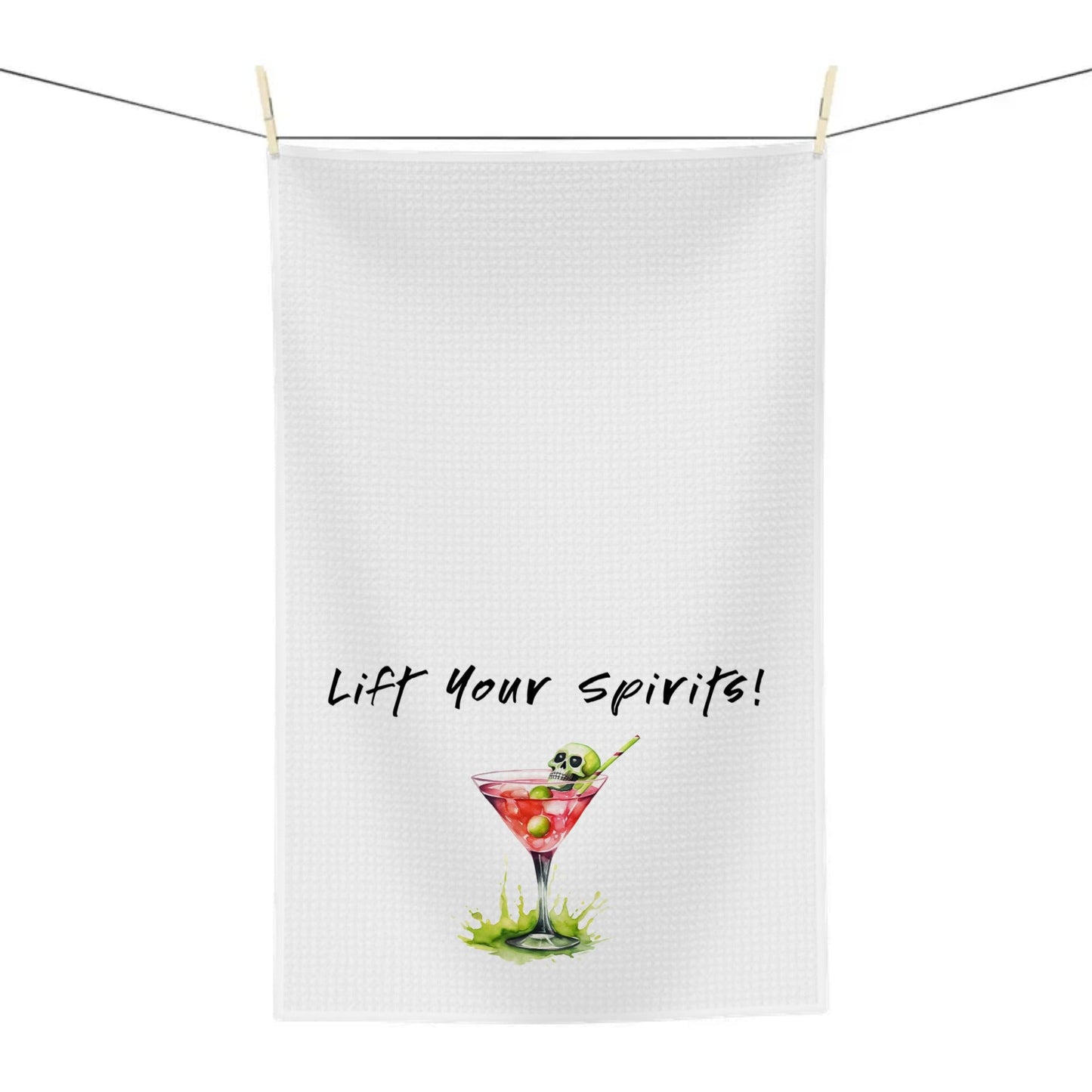 Lift Your Spirits Soft Tea Towel